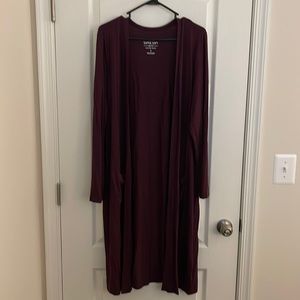Torrid Jersey Knit Duster, Size 3 (22-24)